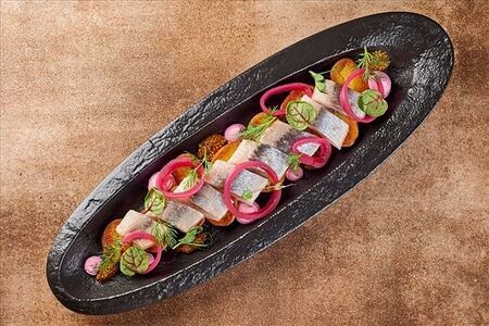 Пряная сельдь с картофелем