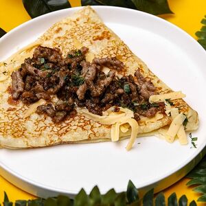 Блинчик с мясным фаршем