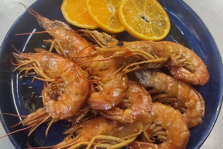 Лангустины жареные