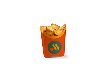 Картофель по-деревенски большой