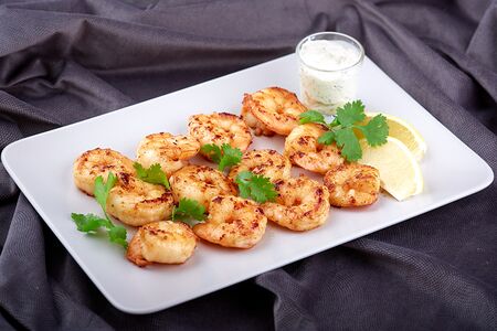 Креветки гриль