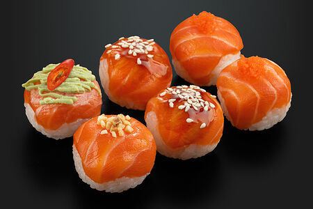 Темари лосось