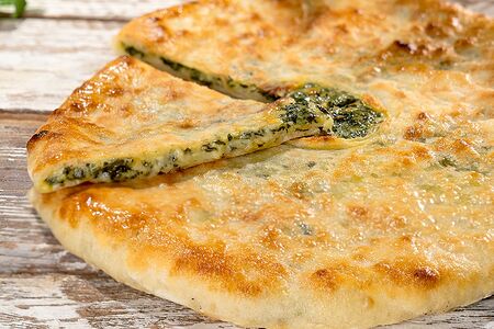 Пирог Сыр и шпинат