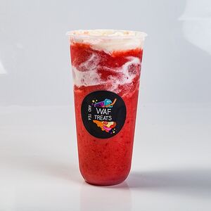 Чиз слаш Малина-ананас с сырной пенкой