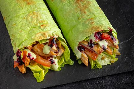 Шаурма по-ливански острая