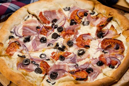 Пицца Сливочный Бекон