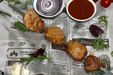 Шашлык из Свиной Вырезки 