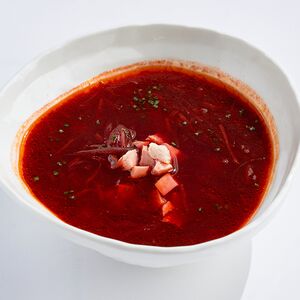 Борщ с курицей 