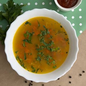 Суп гороховый