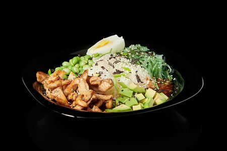 Поке с курицей