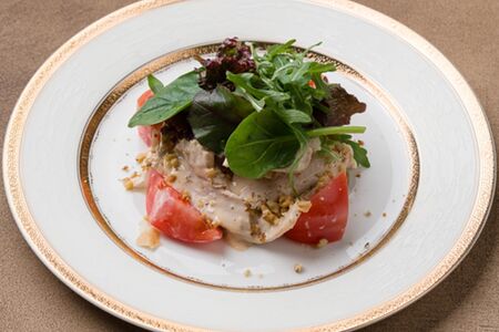 Гриль-салат с индейкой