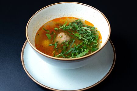 Суп с фрикадельками