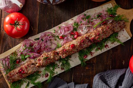 Люля-кебаб из баранины