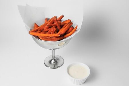 Батат во фритюре