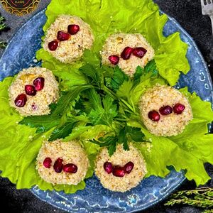 Пхали с баклажаном 