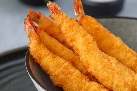 Креветки темпура