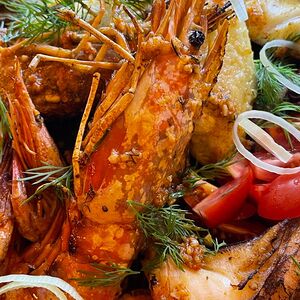 Лангустины на гриле S