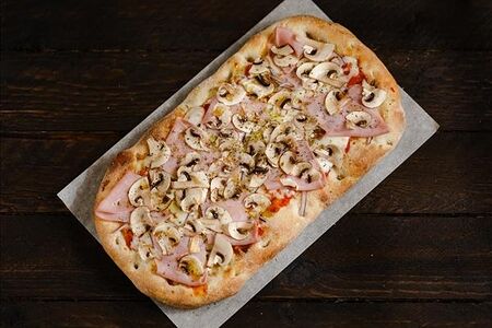 Ветчина и грибы большая