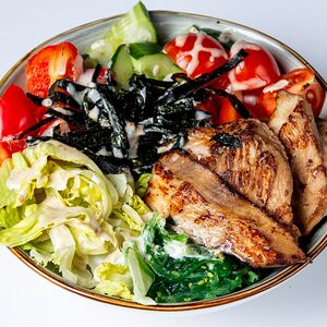 Поке с курицей 