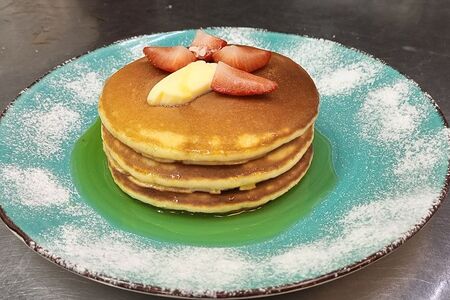 Панкейки с творожным сыром