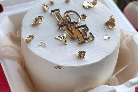 Бенто торт №705 День святого Валентина