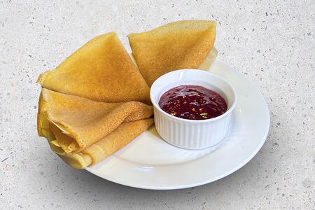 Блины с джемом 