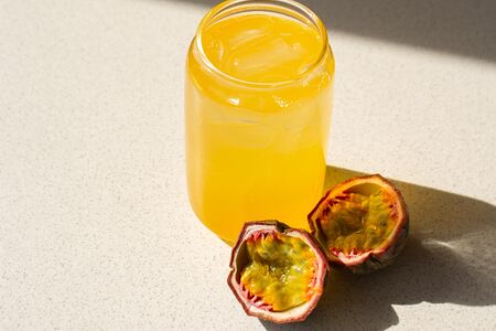 Лимонад манго-маракуйя (с джус боллами)