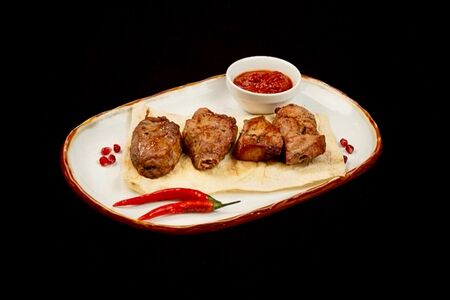 Шашлык из свиных ребер