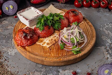 Шашлык из томатов