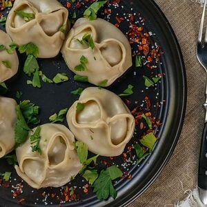 Манты с рубленной говядиной