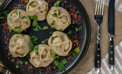 Манты с рубленной говядиной