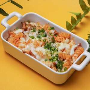 Макарошки с мясным фаршем в томатном соусе