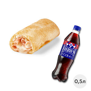 Набор с роллом Ветчина и сыр