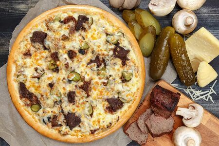 Пицца Строганофф