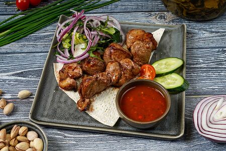 Шашлык из бараньей мякоти