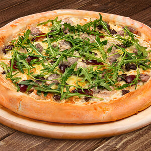 Пицца Мясная карри 30 см на тонком тесте