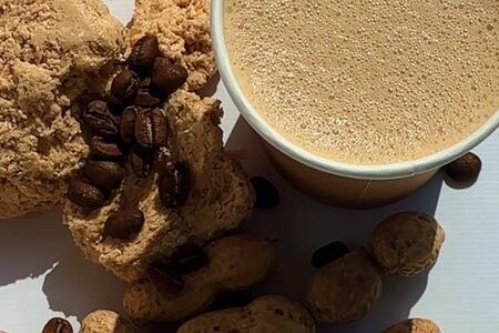 Авторский кофе с арахисовой халвой