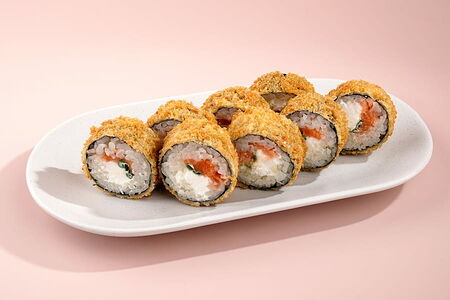 С лососем и сливочным сыром