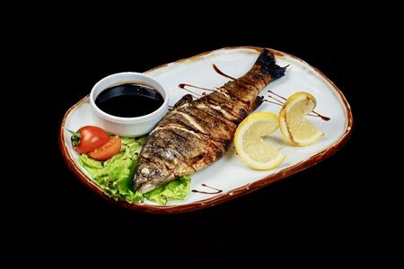 Форель на углях