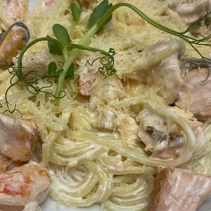 Паста с морепродуктами 