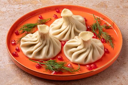 Хинкали с говядиной