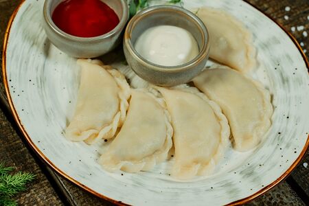 Вареники с картошкой и грибами