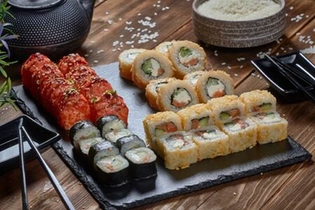 Сет Все с лососем