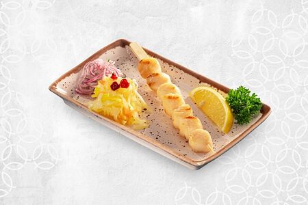 Шашлычок из гребешков