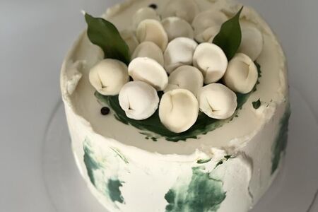 Торт с пельменями 