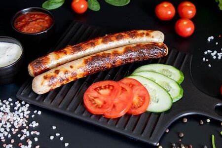 Австрийские колбаски из говядины на гриле