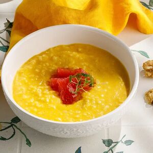 Каша рисовая с грейпфрутом