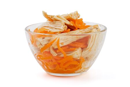 Спаржа и морковь