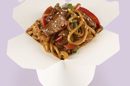 Лапша рамен с говядиной