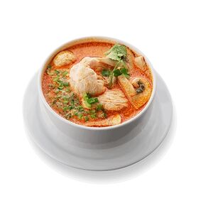 Суп Том ям с курицей